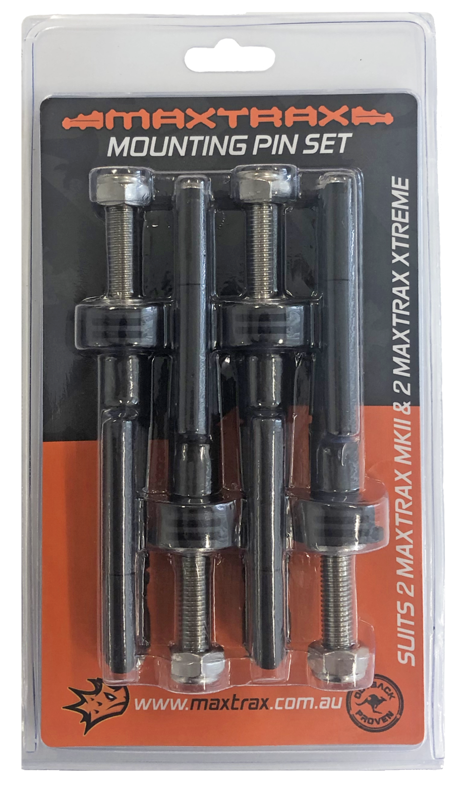 MAXTRAX Mounting Pin Set MKII/X-Series (17mm & 40mm) - Maxtrax USA MAXTRAX Mounting Pin Set MKII/X-Series (17mm & 40mm) - Maxtrax USA
